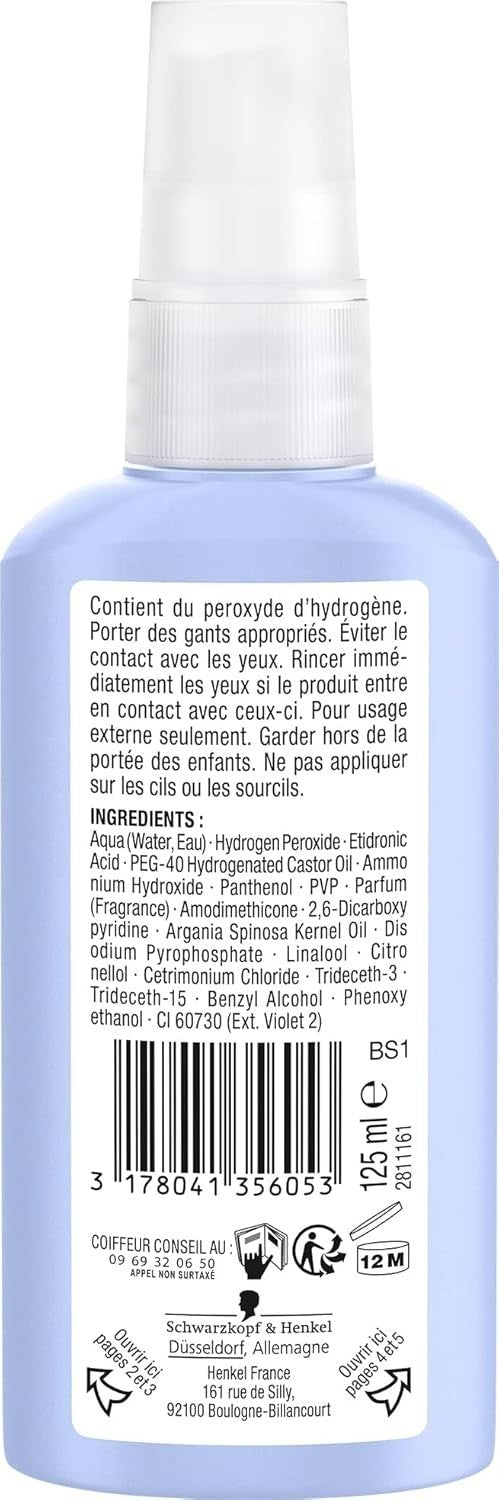 Schwarzkopf Nordic Blonde Spray Éclaircissant S1 Effet Soleil 125ml