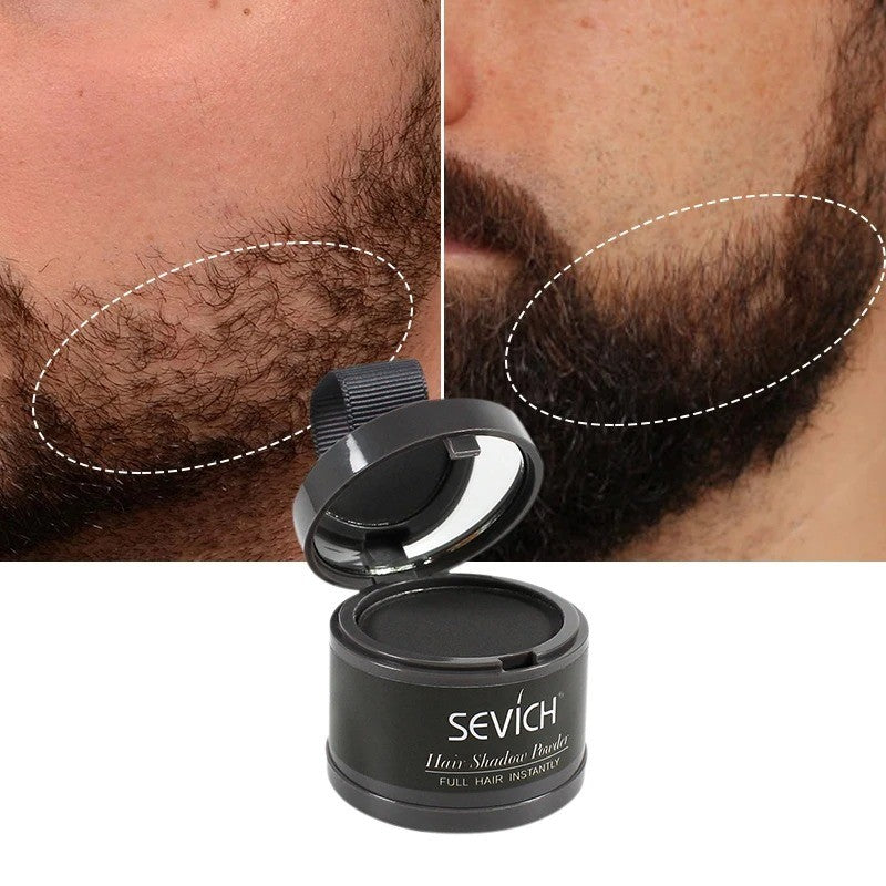 Sevich Poudre de Cheveux / barbe Densifiante Calvitie Fibers - teinte chatain