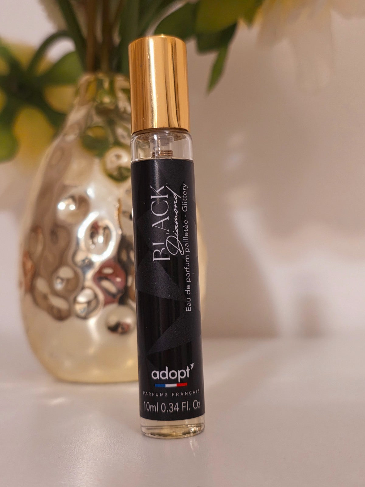 ADOPT' Eau De Parfum BLACK DIAMOND 10 ml parfum femmes - vaporisateur de poche