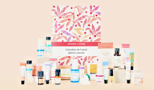 Calendrier de l’Avent 2025 Aroma Zone 24 Cases Soins Beauté Naturelle français
