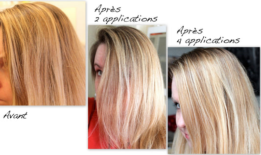 Spray éclaircissant effet soleil GARNIER 100% ULTRA BLOND 125 ml cheveux blond