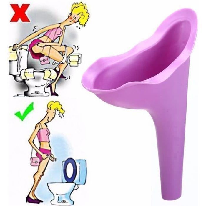 Pisse debout urinoir feminin Pipi Voyage Vacances Déplacement Pratique Silicone 