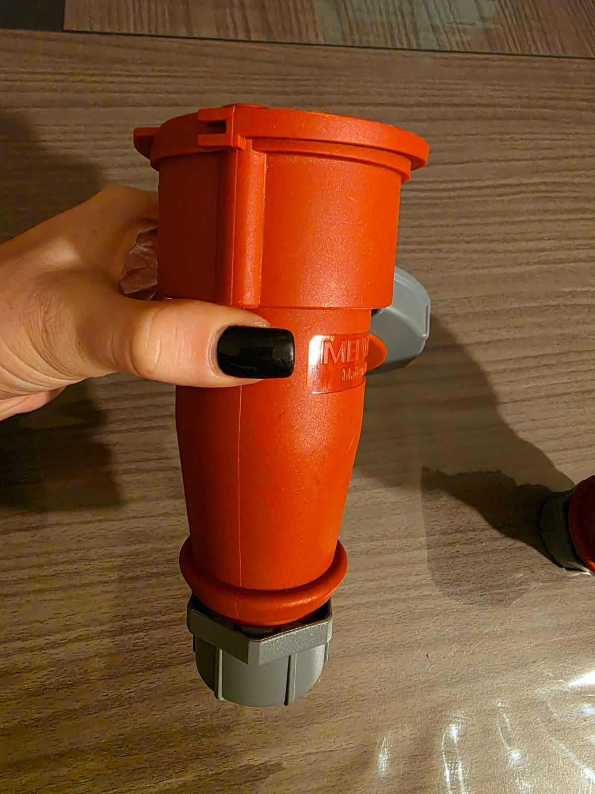 Lot connecteurs industriels MENNEKES – Mâle + Femelle – IP67 – 16A, 6h Type 550