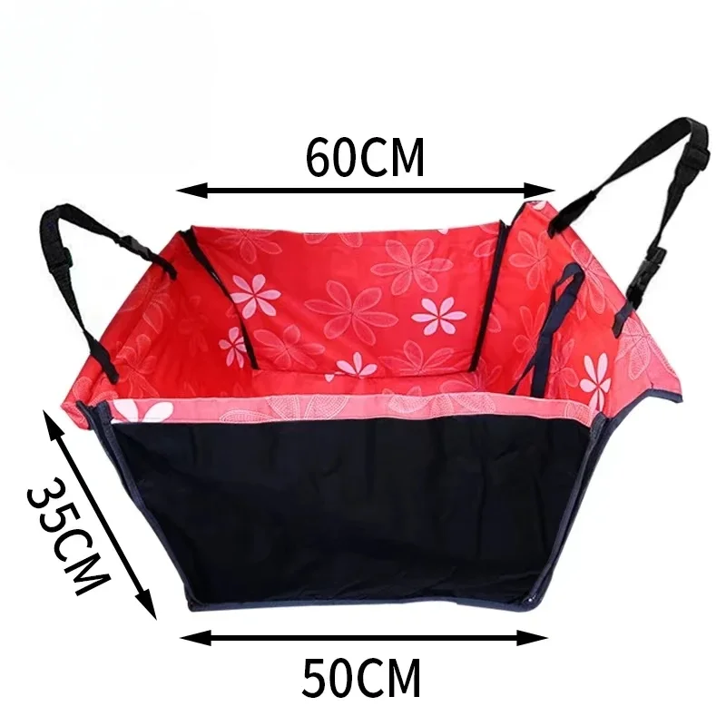 Waterproof Dog Car Seat Cover Rear Back Seat Protector Hammock Mat for SUV Car