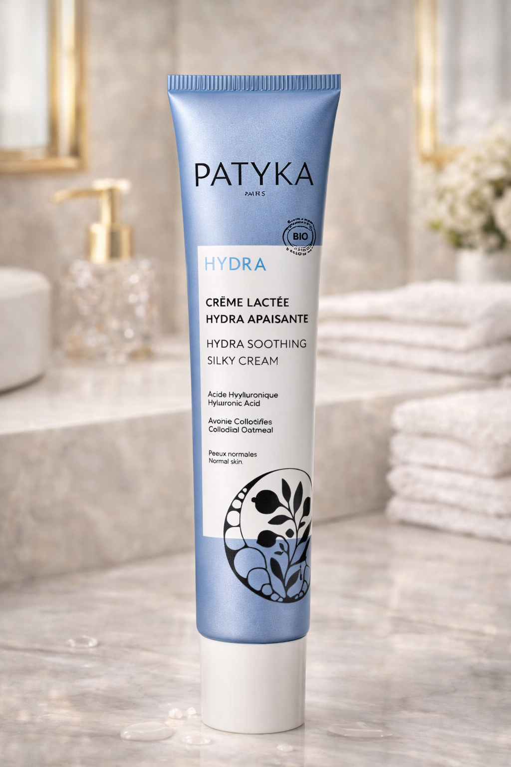 PATYKA Crème visage et cou lactée hydra apaisante acide hyaluronique 40 ML