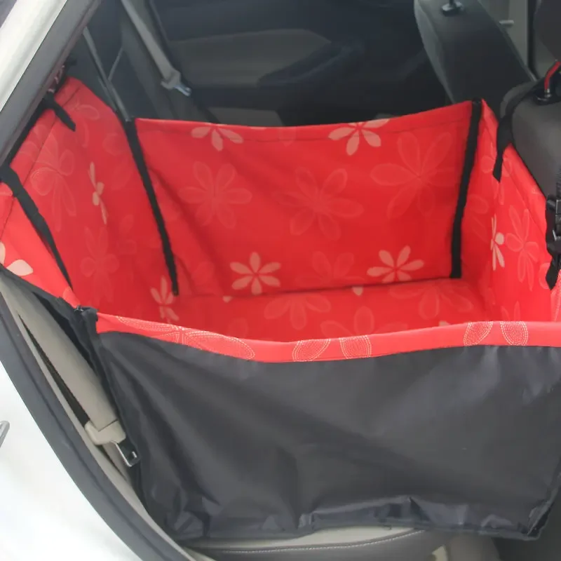 Waterproof Dog Car Seat Cover Rear Back Seat Protector Hammock Mat for SUV Car