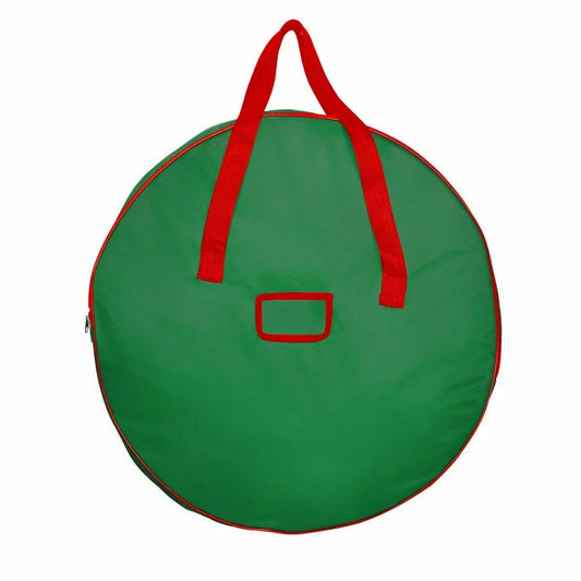 Christmas Xmas Wreath Storage Bag with Handles for 25" 30" 36" Wreath Clean up