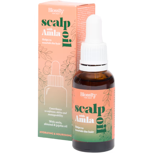 Huile de pousse capillaire pour les cheveux Blossity Amla et jojoba 30ml