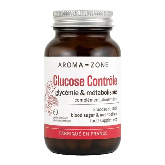 Glucose Contrôle - 60 gélules - Complément alimentaire Aroma- Zone