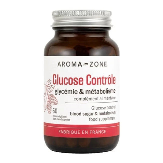 Glucose Contrôle - 60 gélules - Complément alimentaire Aroma- Zone