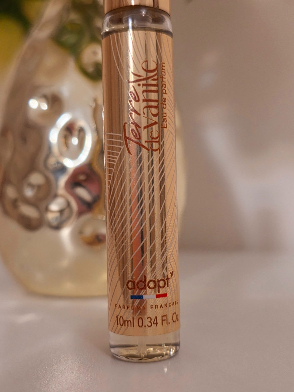 ADOPT' Eau De Parfum Terre de vanille10 ml parfum femmes - vaporisateur de poche