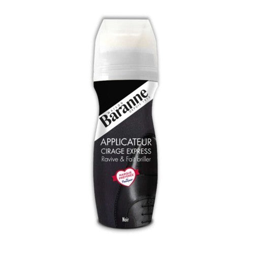 Applicateur Cirage Express Noir BARANNE 75ML - Brillance Intense Cuir