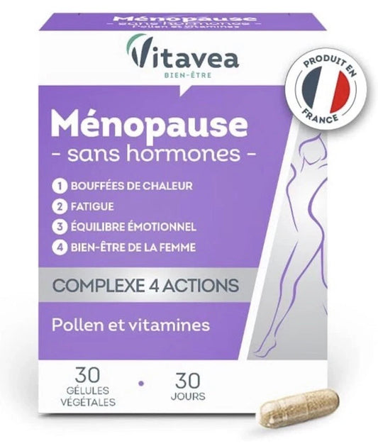 Vitavea Ménopause complexe 4 actions 30 jours - femme complément alimentaire