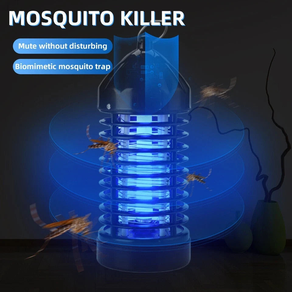 2 PACKS Electric LED Mosquito Killer Light Bug Fly Insect Pest Zapper Trap Lamp