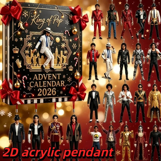 Calendrier de l'Avent Michael Jackson Édition 2026 — 24 Surprises Acrylique