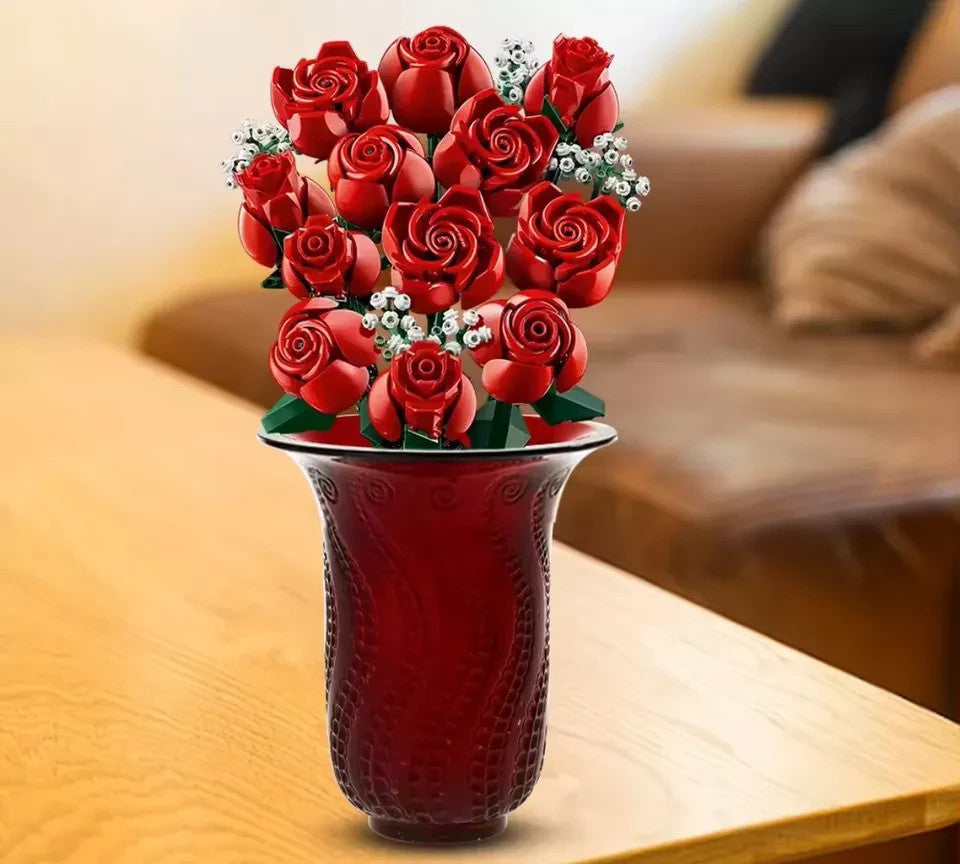 Jeux Assemblage Décoration Fleurs Bouquet Roses , Jeux Adultes Et Enfant