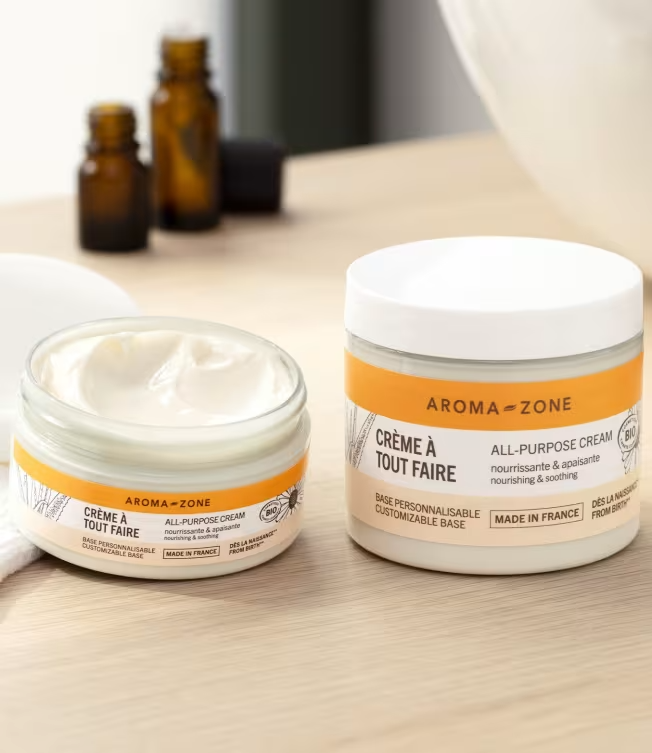 AROMA-ZONE Crème à tout faire 100ml ou 200ml, corps entier multi-fonctions