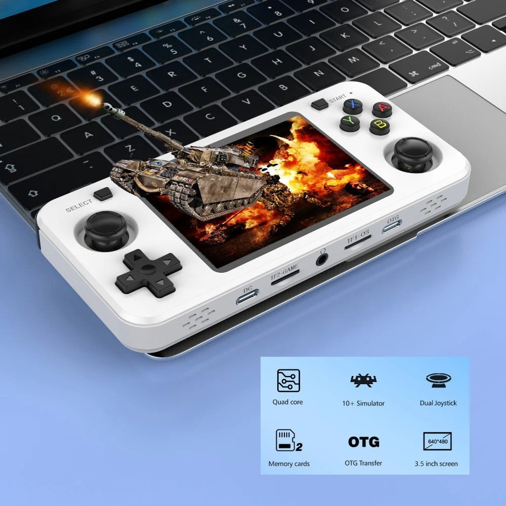R36S Retro Handheld Game Console 64GB Linux 3.5 IPS Portable Gaming