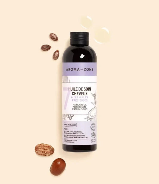 Huile de soin Cheveux 100 % Naturelle France Bio Neuf Aroma-zone - 250ML