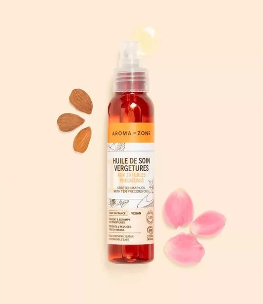 Aroma-zone Huile vergetures aux 10 huiles précieuses