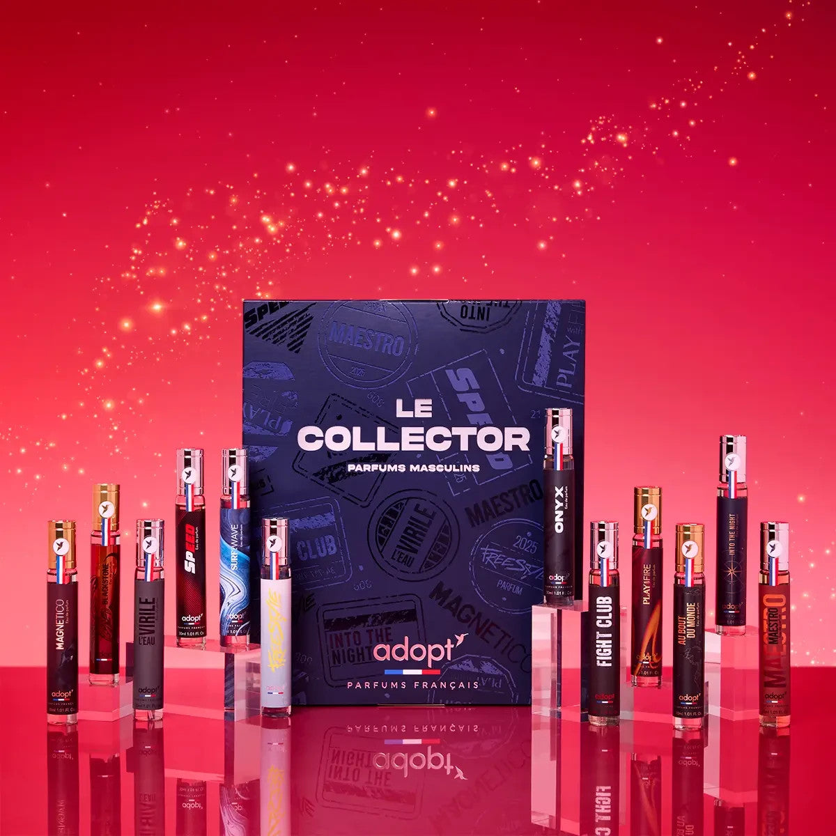 Calendrier de l'avent Adopt' 2025 homme le collector cadeau noël 12 parfums !