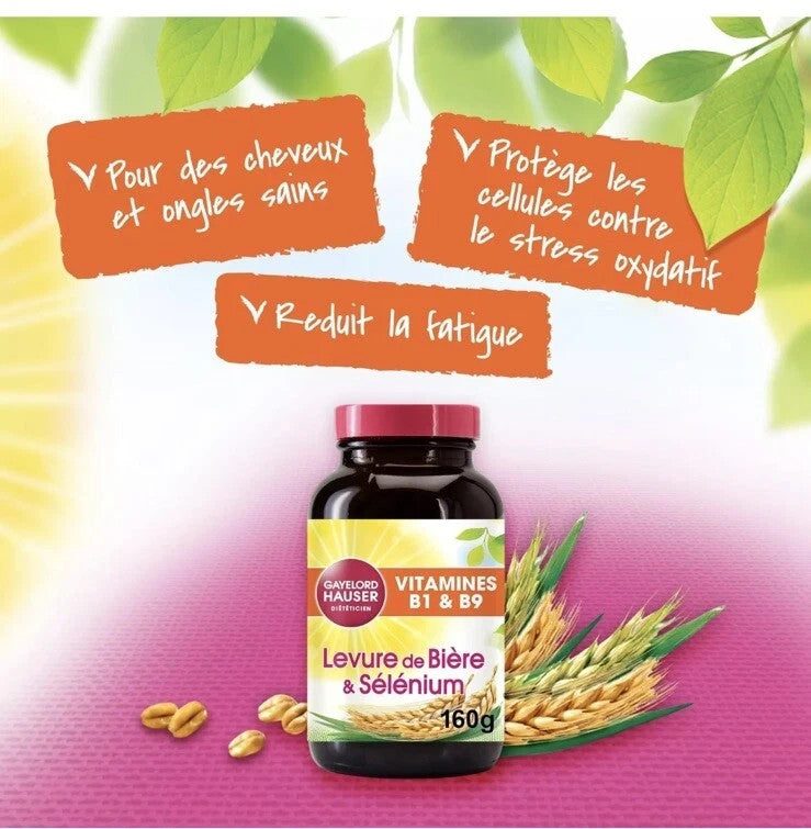 Gayelord Hauser Levure de Bière/Sélénium - lot de 6