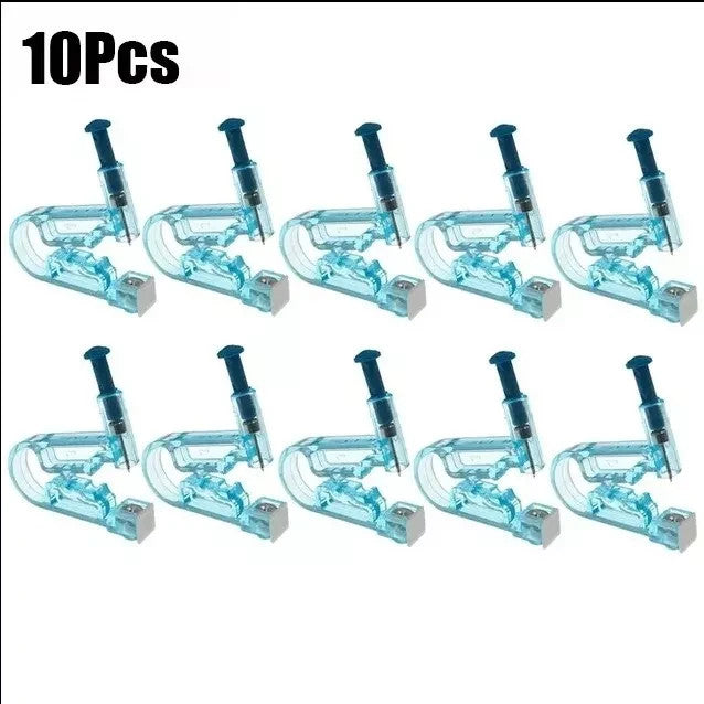 10 Pistolets De Perçage oreille Outil Piercing  Kit Securisé Bijoux Goujon