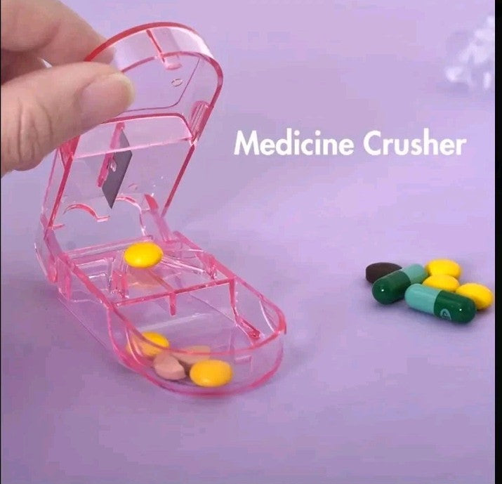 💊 Coupe-Comprimé Médicament Bleu – Pratique, Précis et Compact ! 💊 Maison