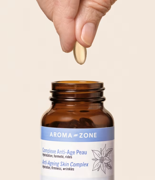 Aroma Zone complexe anti-âge peau complément alimentaire fermeté rides hydratant