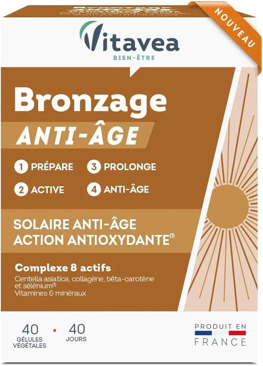 Vitavea - Bronzage Anti-Âge - Prépare, Active Et Prolonge Les Effets Du Soleil