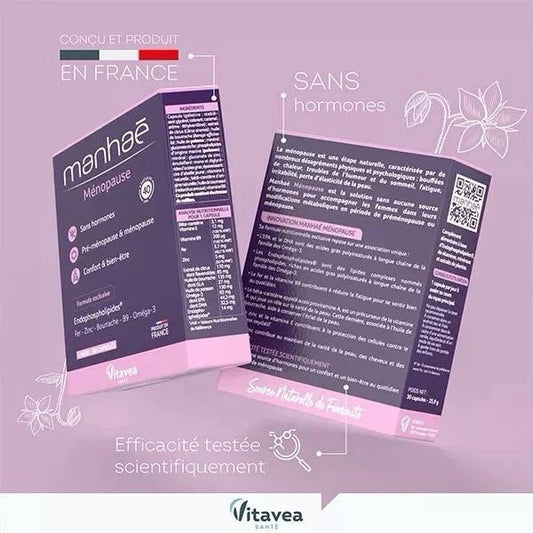 Manhae Ménopause complément alimentaire sans hormone améliore le bien-être