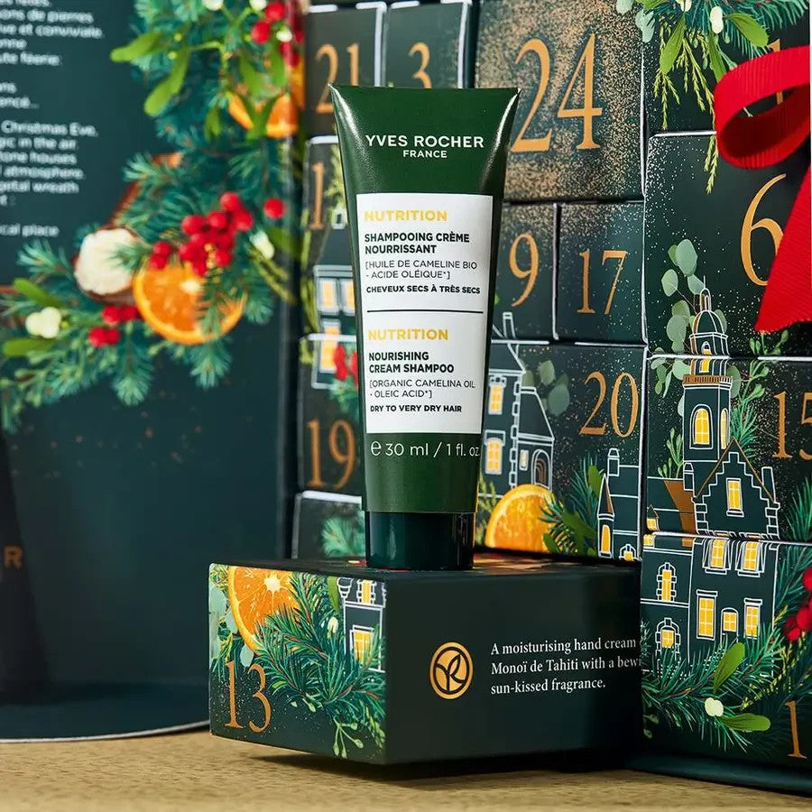 NEUF YVES ROCHER CALENDRIER DE L’AVENT 2025 A TIROIRS / 24 PRODUITS DE BEAUTE