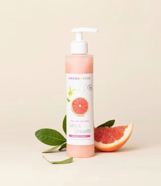AROMA-ZONE Gel de soin Galbe & Silhouette - cellulite - Raffermissant & Lissant