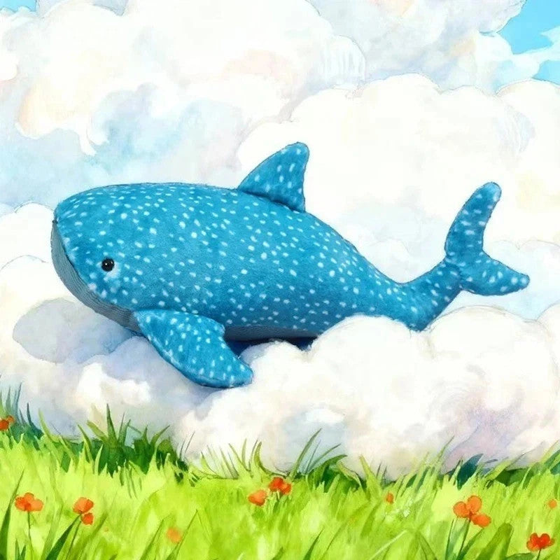 Gobfrey Whale Shark Plush 20cm  New with Dust Bag & Tag, Ultra Soft US