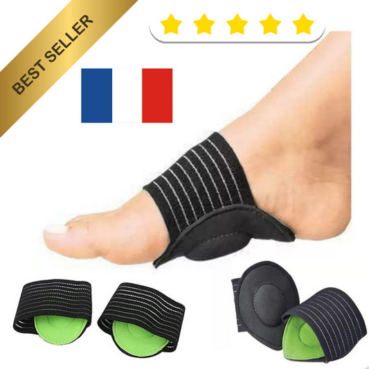 Paire Semelle Orthopédique Support Voûte Plantaire Correcteur Pied Plat Pédicure