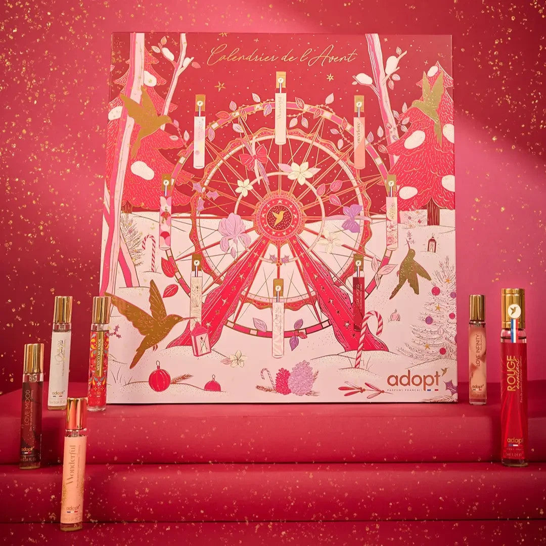 Calendrier de l'avent Adopt' 2025 Roue des Merveilles cadeau noël 24 parfums !