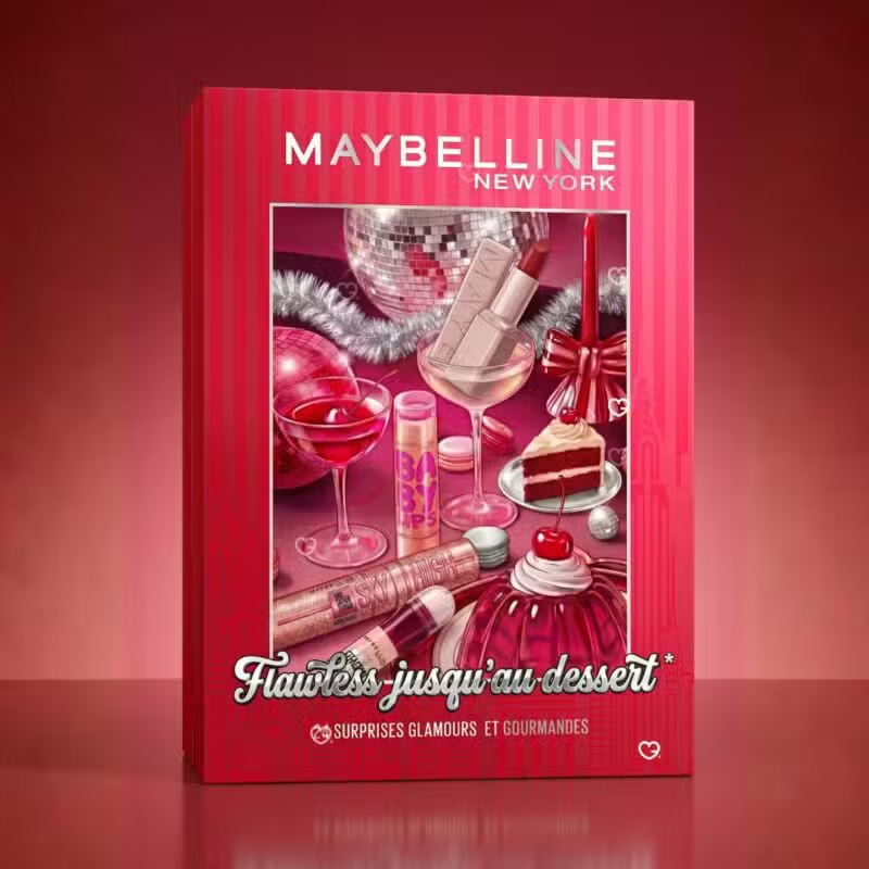 Calendrier de l'Avent Maybelline New York 2026 NEUF – 24 produits maquillage