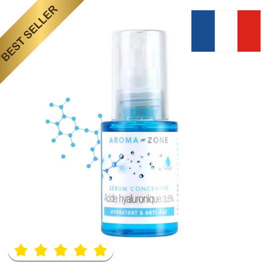 Sérum Acide Hyaluronique 3,5% Anti-âge, Anti-rides, fermeté, peau lisse et hydra