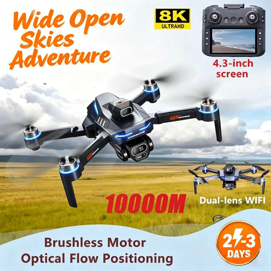 2026 New GT8 Drone GPS 8K Professional HD 360° Dual Cameras 5G WIFI - USA
