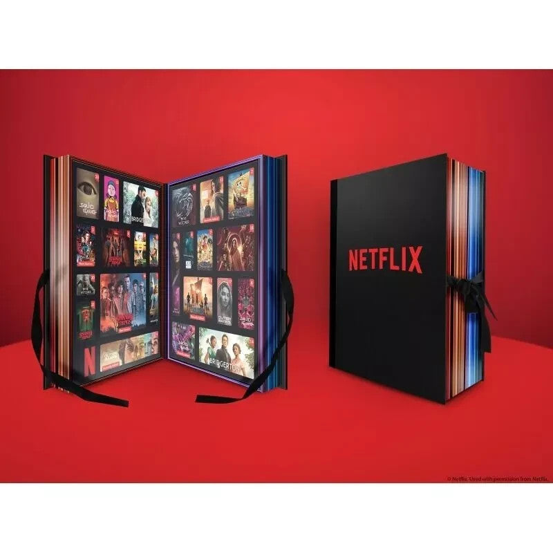 Calendrier de l'Avent, Coffret Cadeau "Netflix" Deluxe 24 cadeaux série exclu !