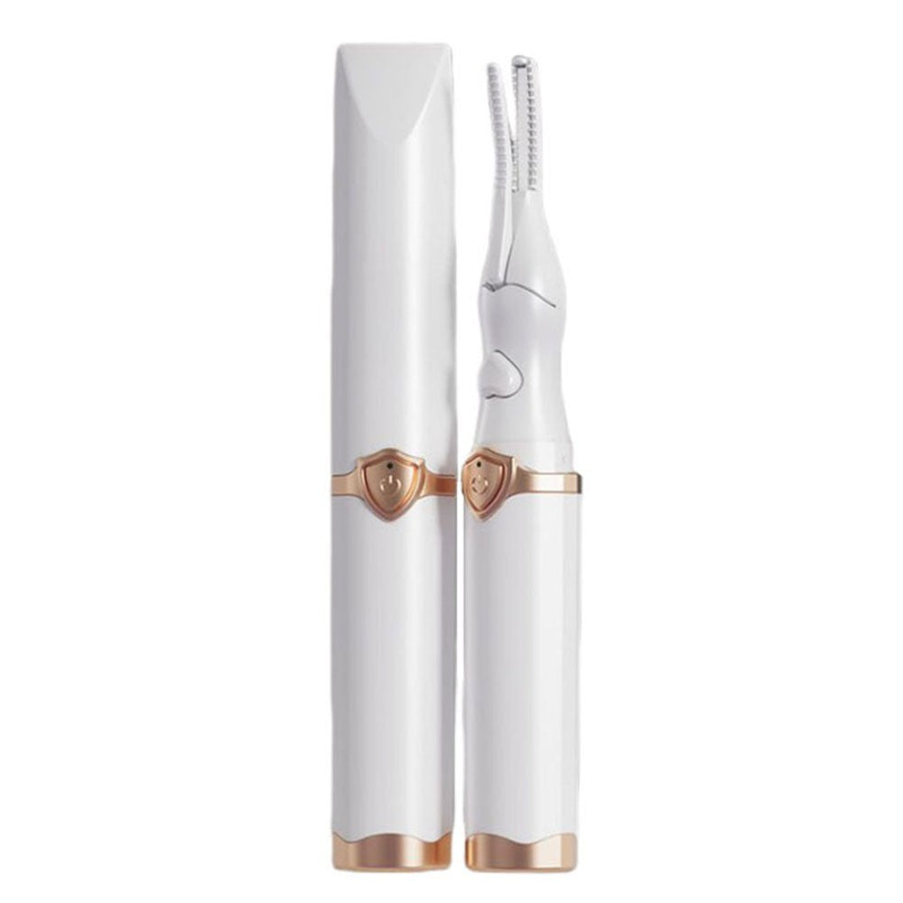 Recourbe-cils Chauffant Recourbe-Cils Électrique USB Rechargeable blanc