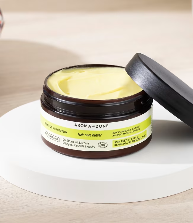 Beurre de soin cheveux - avocat mangue et céramide - réparateur, nourris, hydrat