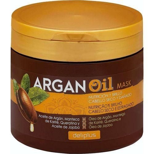 DELIPLUS MASQUE POUR CHEVEUX SECS ET ABÎMÉS À L'HUILE D'ARGAN 200ML Argan Oil