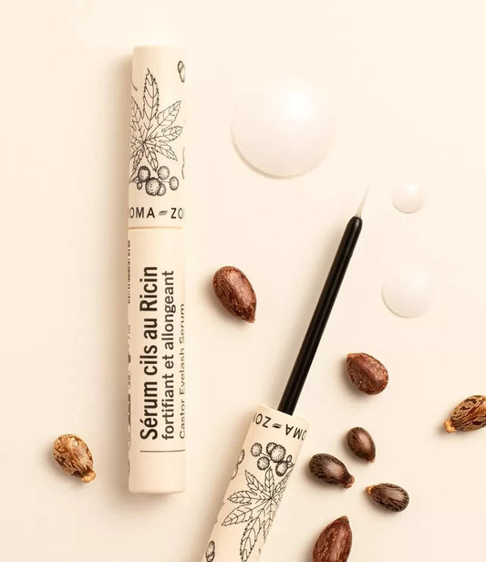 Aroma-zone Sérum cils fortifiant au Ricin BIO nourrissant super efficace - 6ML