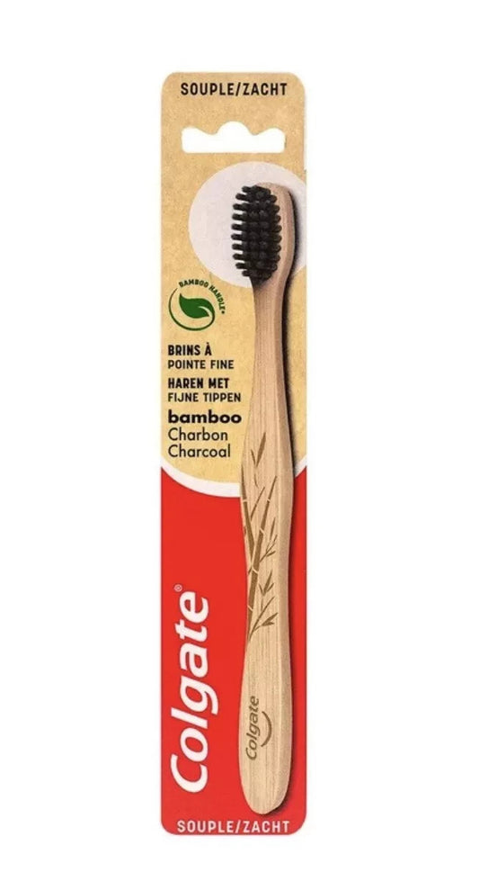 Colgate BROSSE À DENTS BAMBOO CHARBON SOUPLE
