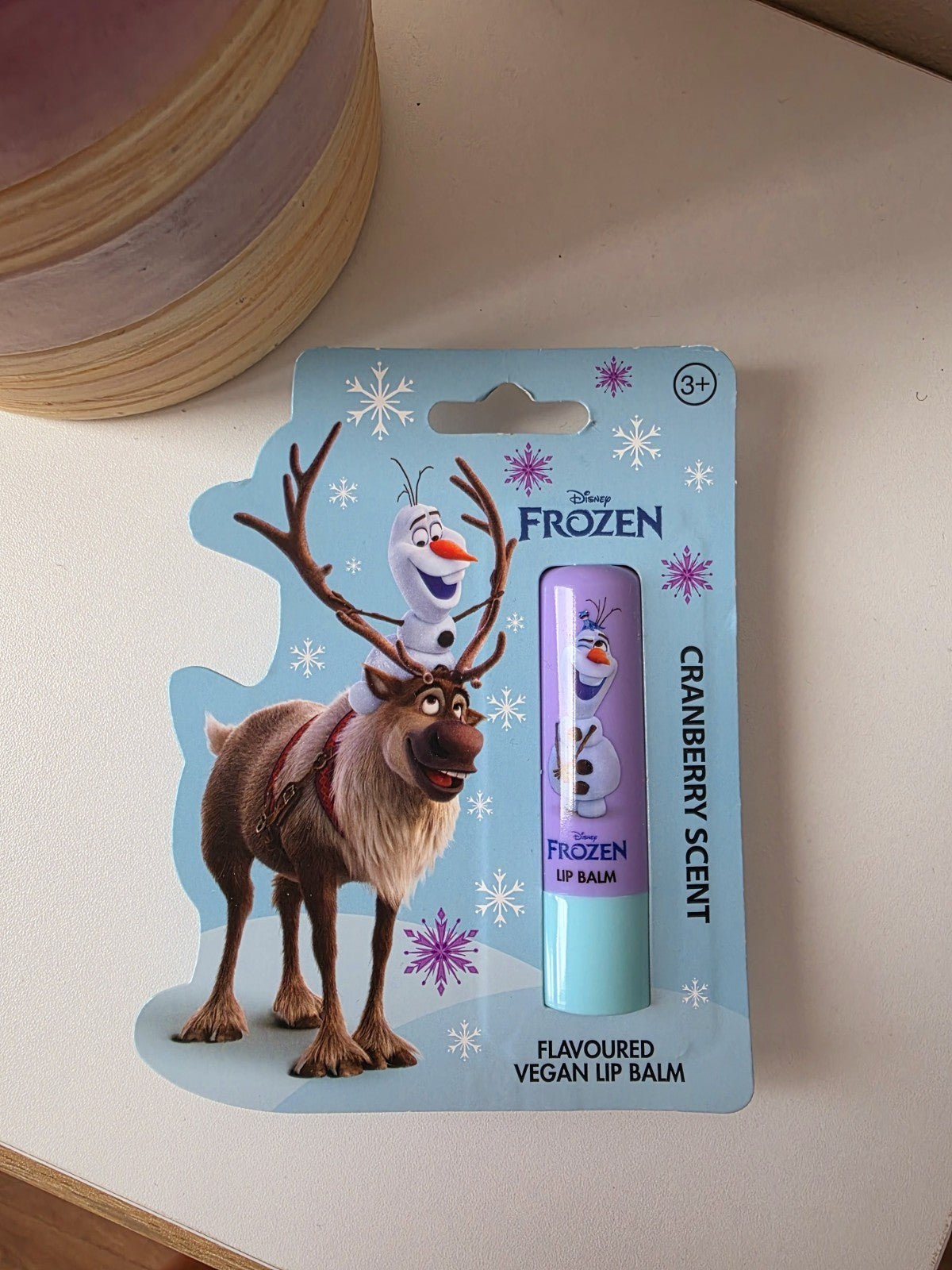 Baume à lèvres hydratant Enfant fille Reine Des Neiges Cranberry Disney Labello