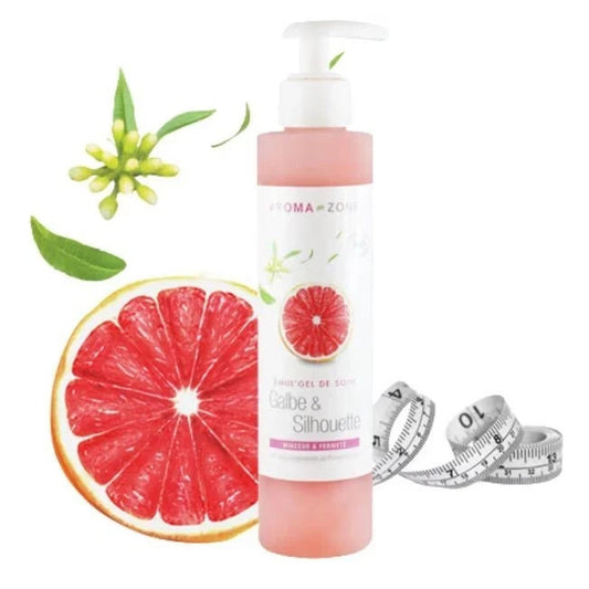 AROMA-ZONE Gel de soin Galbe & Silhouette - cellulite - Raffermissant & Lissant