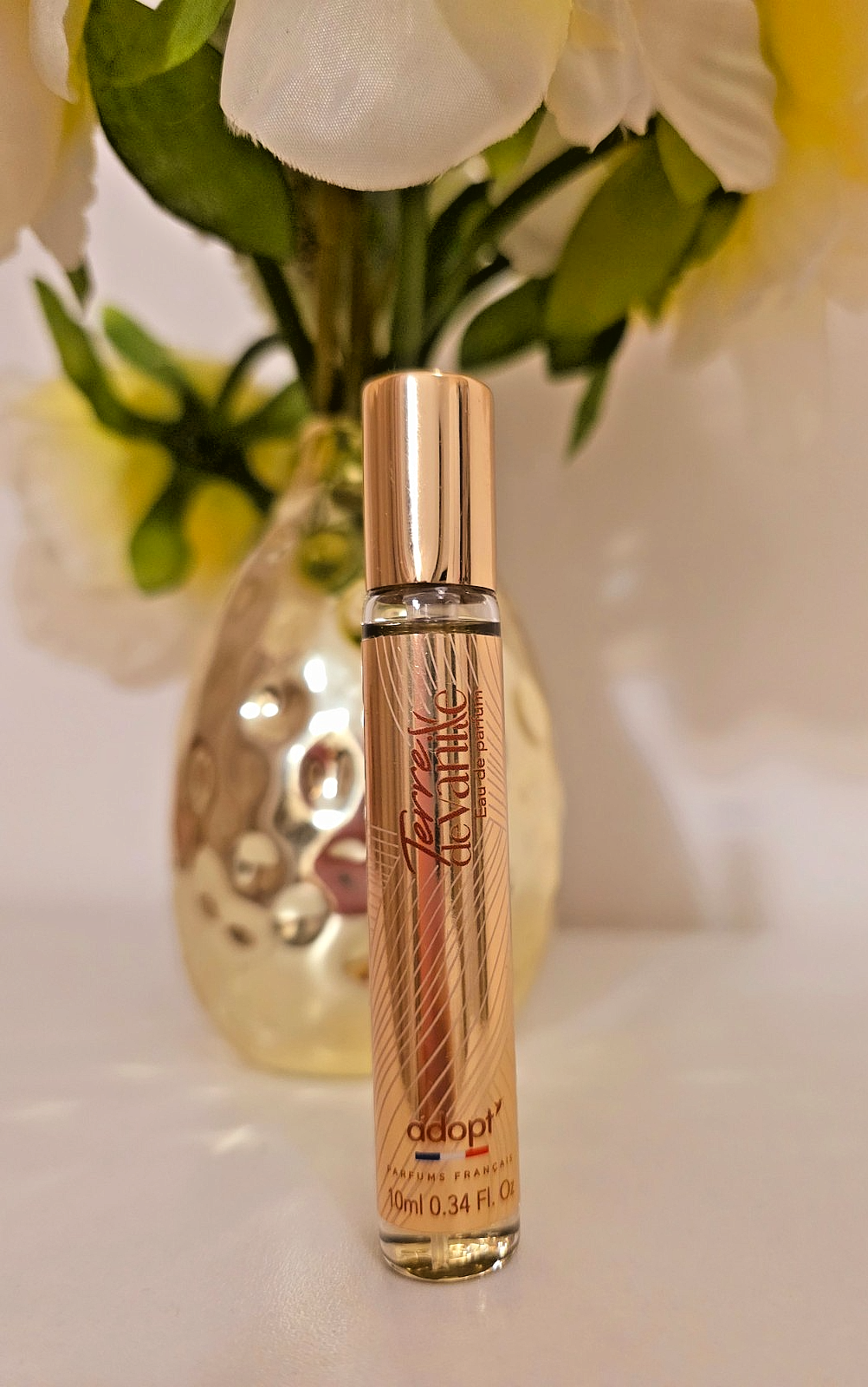 ADOPT' Eau De Parfum Terre de vanille10 ml parfum femmes - vaporisateur de poche