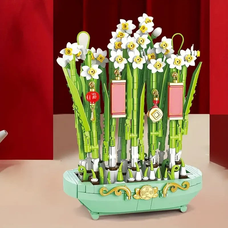 Jeux Assemblage Décoration Fleurs Mini, Jeux Adultes Et Enfant aléatoire x1