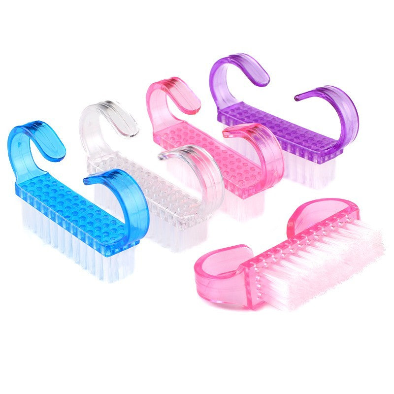 Brosse à Ongles Dépoussiérante Petite Taille Manucure Ongle Nail Art Gel UV LED